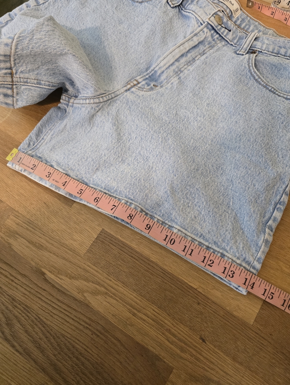 Abercrombie & Fitch Curve Love The Dad Short High Rise 31/12 - Picture 12 of 14